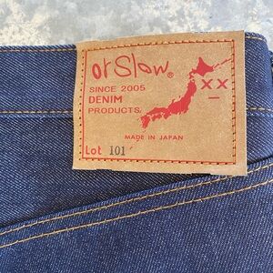 OrSlow 101 Dad’s Fit Rigid Denim.